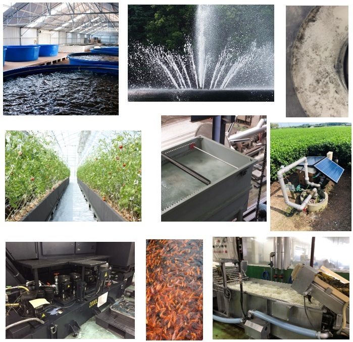 アプリケーションに応じた機種選択が可能